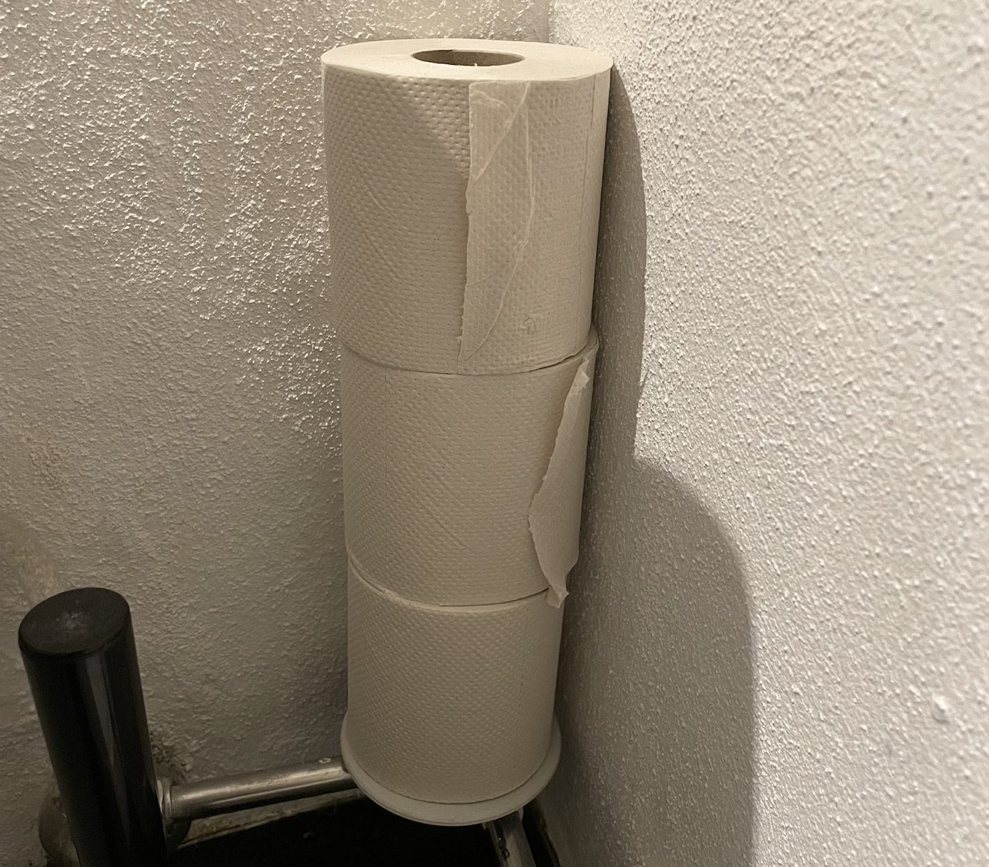 Shelf for toilet paper